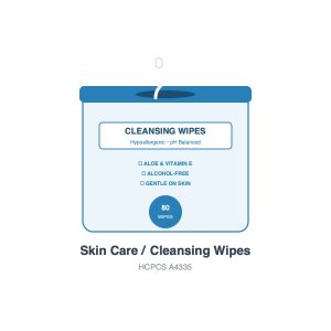 Skin Care Wipes (Case of 12)